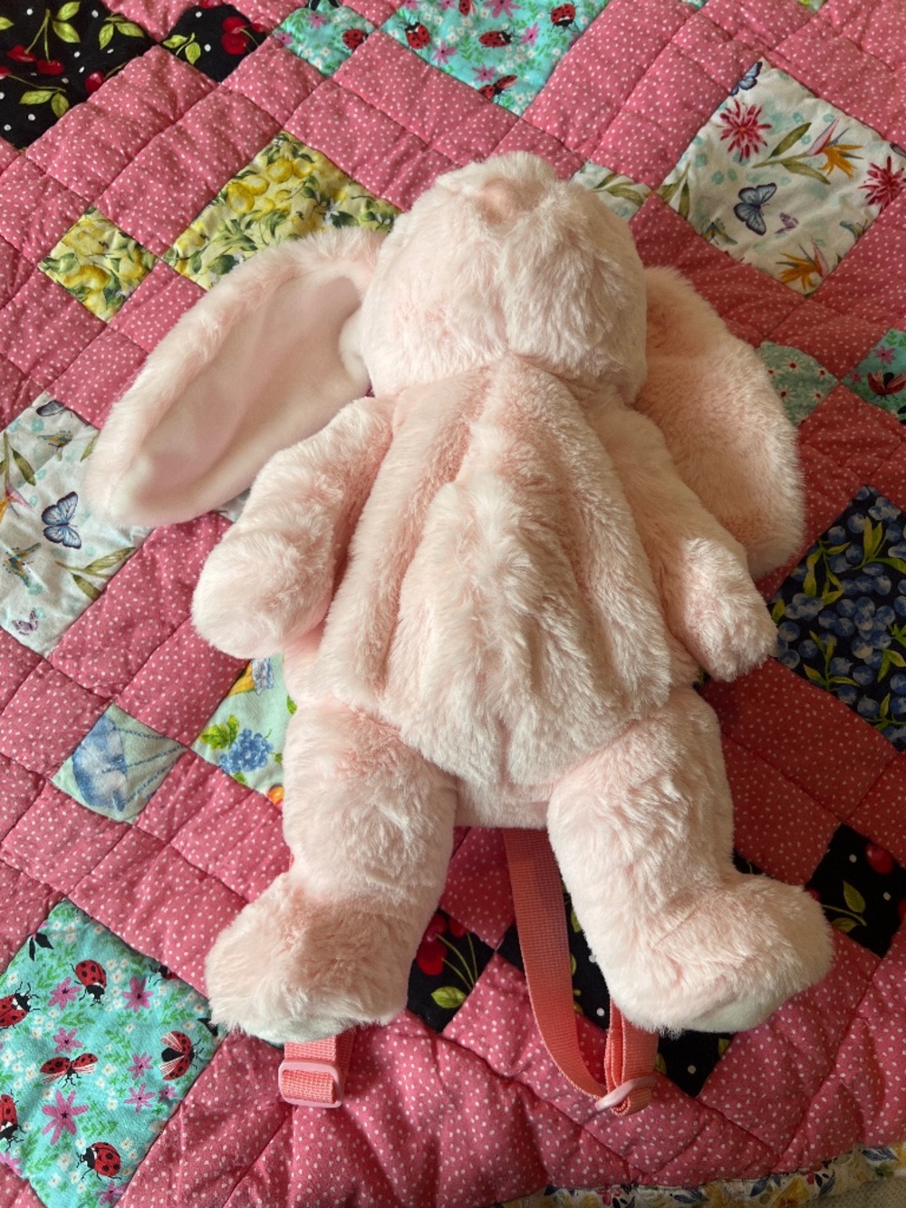 Pink Bunny Backpack